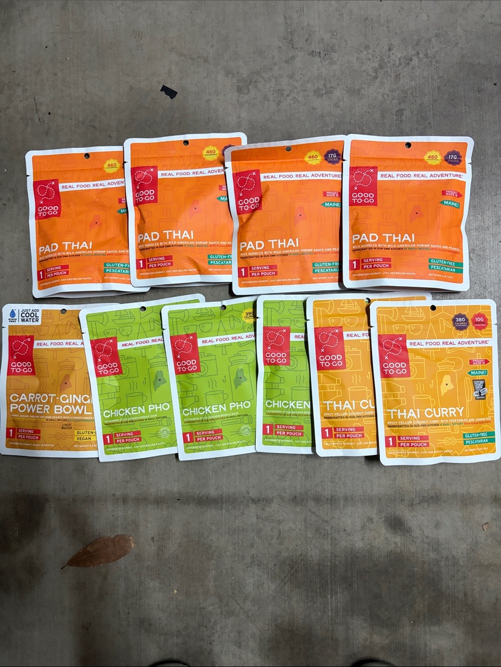 10 good to-go backpacking meals camping brand new